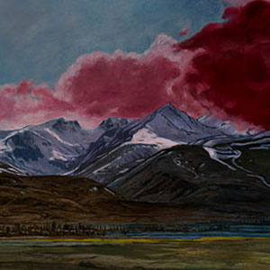 Arménie no. 2, 2022, oil on canvas, 40'' x 60''